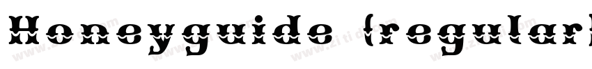 Honeyguide (regular)字体转换
